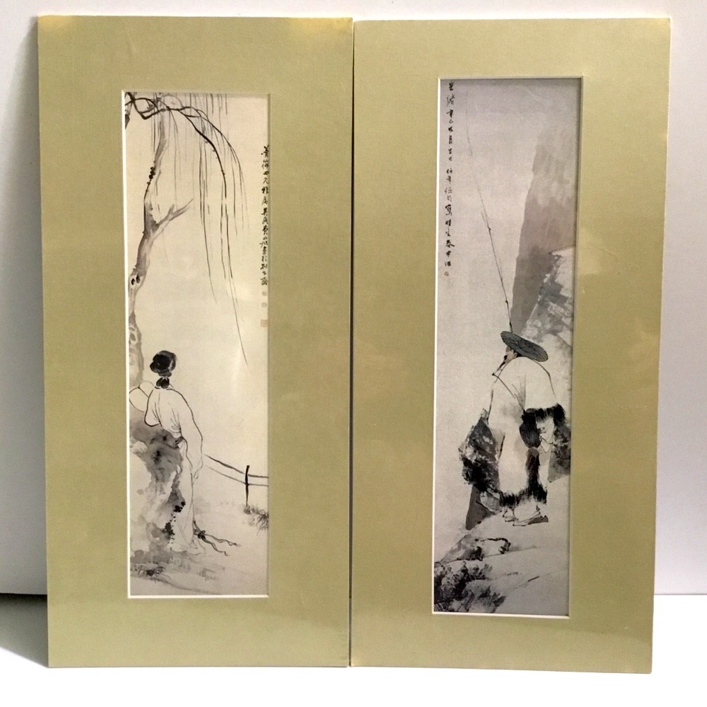 Pair of new sealed artist signed reproduction prints